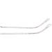 Wekiva Glasses Replacement Bars - Transparent Plastic Spare Parts for Glasses Repair - 1 Pair - Buy Online on GoSupps.com