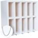 UpRise Designs Personalized Karate Belt Display Rack - 10 Belt Capacity | Taekwondo & Martial Arts Holder | Unique Trophy Medal White Finish - Buy Online on GoSupps.com