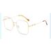 Zhuyiqz Fashion Square Anti Blue Light Glasses | Oversized UV Protection Computer Readers (+300 C2) - Buy Online on GoSupps.com
