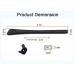 Glasses Temple End Tips Soft Silicone Anti Slip Socks Replacement for Eyeglass Thin Arm Covers 6 Pairs by Fullgren (6 Black) - Buy Online on GoSupps.com