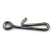 JJZS 100pcs Stainless Steel Fishing Swivel Snap Clips - Quick Lock Hook Link Clips - Size 0-6 2#_17mm - Buy Online on GoSupps.com