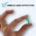 Soft Contact Lens Green Inserter Remover 3pc - Suction Holder for Monthly/Daily Lenses | Sports World Vision - Buy Online on GoSupps.com