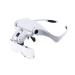 Lightweight Magnifying Glass High-Definition Head-Mounted Light and Portable Five-Group Lens Magnifier with Light for Engraving and Repaiglasses Lofty Ambition