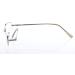Eyekepper Classic Metal Half Rim Reading Glasses Gunmetal +1.0 Spring Temples for Comfort - Buy Online on GoSupps.com