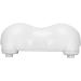 Ininosnp Samnuerly naked ergonomic neck tractor adjustable spine massager flexible neck support to relieve neck pain (color: bianco)