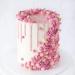 Super Drip Pink Cake Glaze - 300g | Chocolate Melts & Icing Decoration for Cakes Cookies & Muffins - International Shipping Available - Buy Online on GoSupps.com