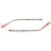VekkEr Rose Gold Eyeglass Temple Replacement - 1.2mm Plastic Parts for Eyeglasses | Durable & Stylish - Buy Online on GoSupps.com