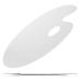 minkissy Acrylic Cosmetic Makeup Palette Acrylic Paint Palette Makeup Spatula Mixing Tray Apply for Foundations Oil Watercolor