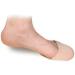 Fresco Breathable Gel Lined Foot Covers - Comfortable Half Sleeve Forefoot Toe Cushions for Pain Relief - Large Size Ballet Socks - Buy Online on GoSupps.com