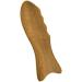 Desikixudy Wooden Fish Shape Massage Tool | Relaxing Foot Roller & Hand Massager | International Shipping Available - Buy Online on GoSupps.com
