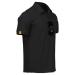 V VALANCH Mens Polo Shirt Short Sleeve Golf Shirt for Men Tactical Shirts Pique Jersey Tennis Casual T-Shirt Black-012 X-Large