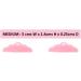 15 Pairs of Medium Lash Lifting Silicon Curlers Shields Pads Pink & 10 Y Combs for Lash Lift Perming Lifting Medium Size Eyelash Lifting Perming Curlers Pads Shields Eyeluvlashes - Buy Online on GoSupps.com