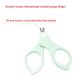 Voarge Baby Nail Care Set - Safe Newborn Manicure Kit with Scissors Tweezers & Nail Files in Sweet Owl Gift Packaging (Blue) - Buy Online on GoSupps.com