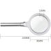 Portable Magnifying Glass 20 Metal Hand-held Magnifying Glass 10 Hand-held Stainless Steel high-Definition Reading Magnifying Glass for The Elderly. - Buy Online on GoSupps.com