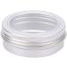 XINGYU with Clear Window Aluminum Screw Tin Bottle Jar Pot Boxes Containers Case for Lip Balm Nail Art Makeup DIY Cosmetic Cream Box - Buy Online on GoSupps.com