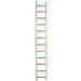 The Bird House" Wooden Multi-Coloured Ladder suitable for Birds 122cm 12 Step - Buy Online on GoSupps.com