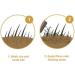 Dark Brown Nanoluxe Hair Fibers 25g - Thickening Fibres Concealer - Buy Online on GoSupps.com