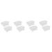 Frcolor 16 pairs Peep-Toe socks toe cap made of cotton heel cushion women sneaker women's sandals no-show socks five toe socks Evality invisible socks comb liner