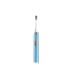 Electric Toothbrush Sonic Electric Toothbrush with Soft Hair and Dry Battery Couple Electric Tooth Brush Portable Electric Travel Toothbrushes 2 Toothbrush Heads Kits Included (3 Color) Blue