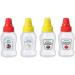 4Pcs Mini bottles mini ketchup bottle maggi bottle spice bottles sauce bottle mini salt shaker for on the go for hot sauce barbecue sauce olive oil ketchup mayonnaise Sauces and Marinades
