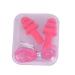 Swimmer Ear Plugs Silicone Ear Plugs Ear Protector Ear Plugs 1 Box Earplugs Noise Reduction Silicone Soft Ear Plugs PVC Rope Earplugs (Color : C) (Color : F)