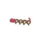 Limtula Acrylic Alligator Hair Barettes for Women Thick Thin Hair Cute Decorative Small Hair Clip Makeup Hair Clip Pink cat