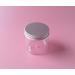 200ml PET Plastic Cosmetic Containers with Silver Aluminum Lids | 6 Pack Empty Jars for Creams Lotions Ointments & Makeup - Buy Online on GoSupps.com