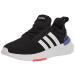 adidas Unisex-Child Racer Tr21 Running Shoe Little Kid (4-8 Years) 1 Little Kid Black/Cloud White/Sonic Ink