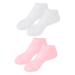 minkissy 6 Pairs Exfoliating Moisturizing Socks Sebs Foot Care Socks Cracked Calcetines para Mujer Cuticles Socks Heel Socks Ladies Pumps Dry Feet Moisturizing Socks Hydrating Miss Gloves