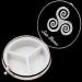 Buy Large Scottish Thistle Pill Box | Sea Gems by Celtic Glass Designs International Shipping Available - Buy Online on GoSupps.com