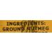 Ground Nutmeg - Its Delish Medium Jar 8 oz (Pack of 1) - Buy Online on GoSupps.com