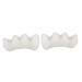 Buy Gatuida Gel Toe Stretcher - 3 Pairs White Daily Use Toe Straightener & Bunion Cushion Pads - International Shipping Available - Buy Online on GoSupps.com