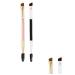 Buy 2-Piece Duo Eyebrow Brush Set - Angled Brush & Spoolie for Perfect Brow Application | International Shipping Available - Buy Online on GoSupps.com