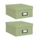 Pioneer Photo Albums Photo Storage Box (Sage Green/Two Count)