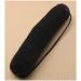 Hollywood Style Hair Bun Bump Up Sponge Roll for Girls and Women - Black - Buy Online on GoSupps.com