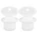 ABOOFAN 2pcs Hot Water Bag Stopper Small Plastic Plug Portable Hot Water Bottle Sealing Plug Hot Water Bag Plug