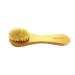 JIAHAO Wooden Face Cleaning Wash and Clean Brush Exfoliate Exfoliating Facial Skin Care Scrub Tool with High Grade Wood Holder and Natural Soft Bristles