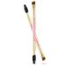 Buy 2-Piece Duo Eyebrow Brush Set - Angled Brush & Spoolie for Perfect Brow Application | International Shipping Available - Buy Online on GoSupps.com