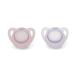 NUK | Orthodontic Pacifiers | Pink-Powder Pink | 6-18 Months | Best Pacifier for Breastfed Babies | BPA Free | Shaped to Soothe Just Like Mom | 2-Pack
