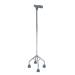 Adult Crutches Aluminum Alloy Adjustable Telescopic Crutches Four-Legged Crutches Elderly Disabled Crutches Canes Independence