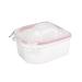 Acetone Resistant Soak Off Bowl Warm Nail Spa Bowl Double Layer Hand Manicure Tool for Salon or Home Use 1PC