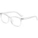 Fuqinqingoz Anti-UV Computer Reader Glasses - Trendy +150 Transparent Anti-Blue Light Eyewear for Men & Women - Buy Online on GoSupps.com