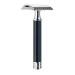 MÜHLE TRADITIONAL R41 Double Edge Safety Razor (Open Comb) For Men - Perfect for Every Day Use, Barbershop Quality Close Smooth Shave Black/Chrome