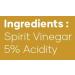 Chiquo White Spirit Vinegar 5 Litres - Multi-Purpose - Suitable for Cooking | Pickling | Marinating | Cleaning | Baking 5.00 l (Pack of 1) - Buy Online on GoSupps.com