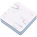 Optometry lens container contact lens container box marble contact lens box in the Nordic style cosmetics contact box accompanying box female care box rigid simple light light luxurious (color: B) (Far