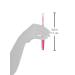 Adult Soft Bristle Toothbrush - Round Micro-Fine Brush Head for Sensitive Oral Hygiene - Red, 1 Count - Buy Online on GoSupps.com