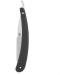 Men's Stainless Steel Straight Razor - Premium Barber Shaver Replacement in Black | Close Shaves & International Shipping - Buy Online on GoSupps.com