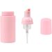 12 Pc Pink Foam Pump Dispenser 30ml - Refillable Travel Containers for Hand Soap Shampoo Shower Gel & Cleaning - Plastic Cosmetic Packaging - Buy Online on GoSupps.com