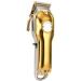 Hair Cutting Tool Hair Trimming Scissors Professional Tool Professional Hair Clippers cordless Haircut Household Tools Hair Clipper Men's Hair Clipper Cordless Professional Rechargeab ( Color : Gold