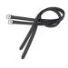 Solibel BUSSE stirrup leathers Soft-Curved dark brown fitting: stainless steel length 150 cm